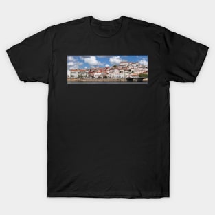 Old town, river, Mondego, Coimbra, Portugal, city T-Shirt